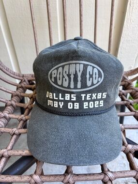 Posty Co. Dallas Texas Gray Cap